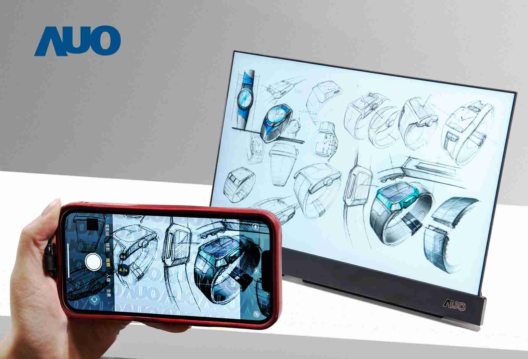 红龙扑克16吋防窥显示器，，，，采用人眼无法察觉、、相机拍摄时才显现的隐藏式水印技术，，，，未来可结合AI镜头侦测周围环境，，实时开启或关闭水印，，大幅提升在公共场域使用显示器的安全性